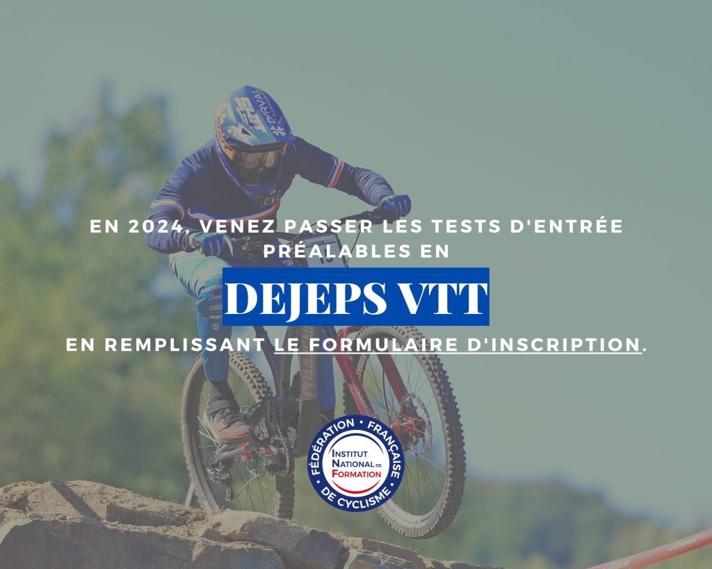 DEJEPS VTT - Institut de Formation du Vélo